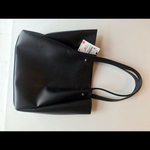 Zara stud handle tote